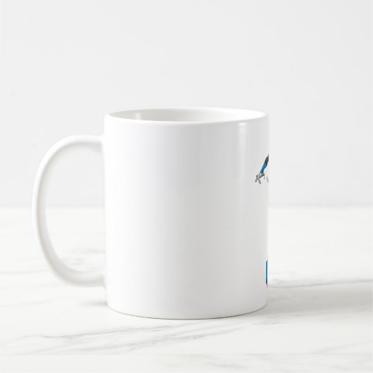 Blaue Lantern 1 Kaffeetasse (Links)