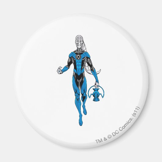 Blaue Lantern 4 Magnet (Vorne)