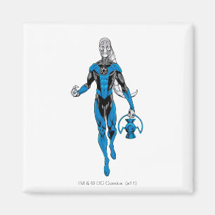 Blaue Lantern 4 Magnet