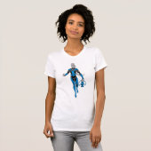 Blaue Lantern 4 T-Shirt (Vorne ganz)