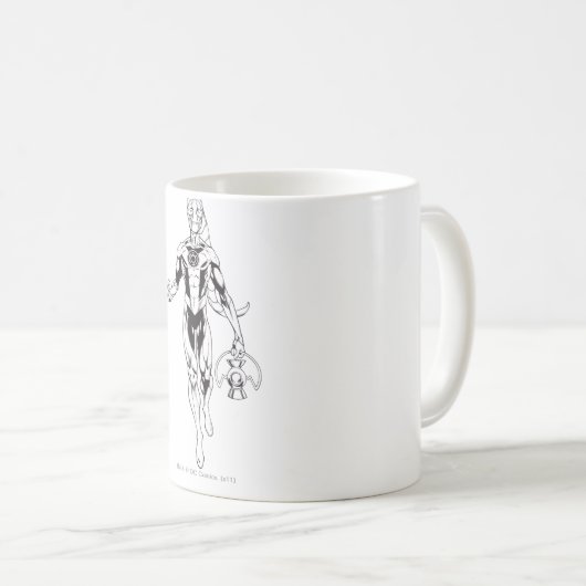 Blaue Lantern 6 Kaffeetasse (VorderseiteRechts)