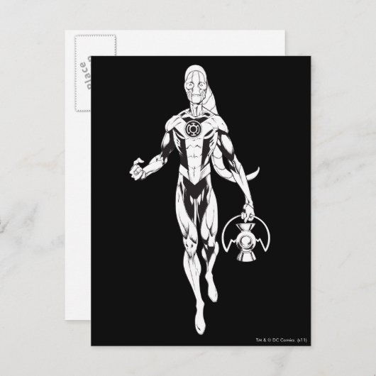 Blaue Lantern 6 Postkarte (Vorne/Hinten)