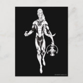 Blaue Lantern 6 Postkarte (Vorderseite)