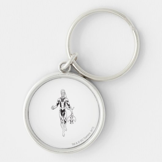 Blaue Lantern 6 Schlüsselanhänger (Vorne)