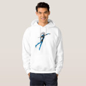 Blaue Laterne 10 Hoodie (Vorne ganz)