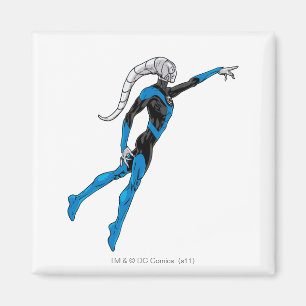 Blaue Laterne 10 Magnet