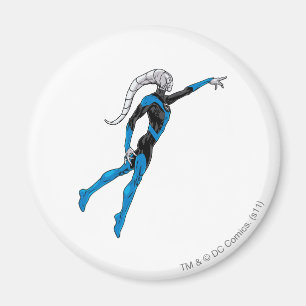 Blaue Laterne 10 Magnet