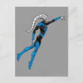 Blaue Laterne 10 Postkarte (Vorderseite)