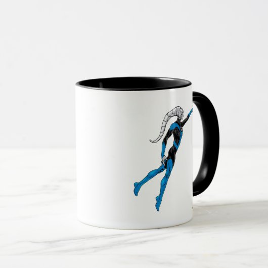 Blaue Laterne 10 Tasse (VorderseiteRechts)