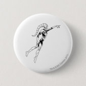 Blaue Laterne 11 Button (Vorderseite)