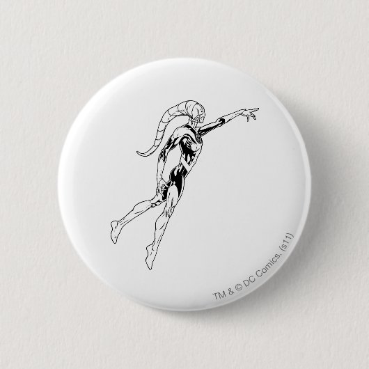 Blaue Laterne 11 Button (Vorderseite)