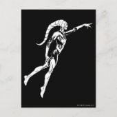 Blaue Laterne 11 Postkarte (Vorderseite)