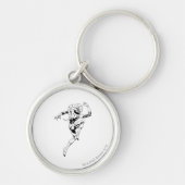 Blaue Laterne 3 Schlüsselanhänger (Vorne)