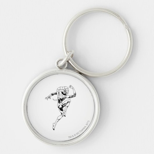 Blaue Laterne 3 Schlüsselanhänger (Vorne)