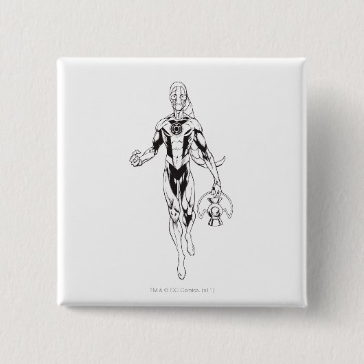 Blaue Laterne 6 Button (Vorderseite)