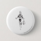 Blaue Laterne 6 Button (Vorderseite)