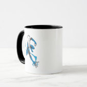 Blaue Laterne 7 Tasse (Vorderseite Links)