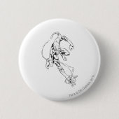 Blaue Laterne 9 Button (Vorderseite)