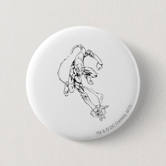 Blaue Laterne 9 Button (Vorderseite)