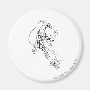 Blaue Laterne 9 Magnet