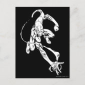 Blaue Laterne 9 Postkarte (Vorderseite)