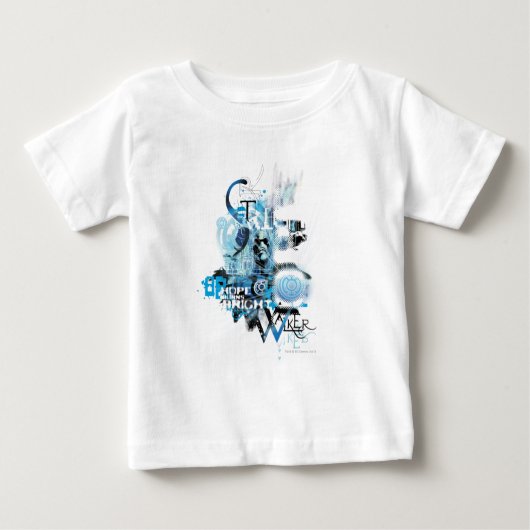 Blaue Laterne Grafik 1 Baby T-shirt (Vorderseite)