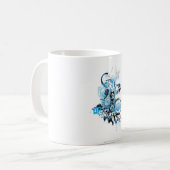 Blaue Laterne Grafik 1 Kaffeetasse (Vorderseite Links)