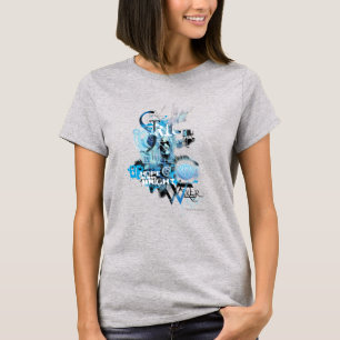 Blaue Laterne Grafik 1 T-Shirt
