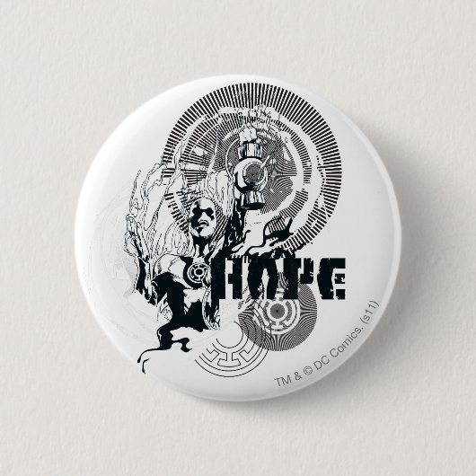 Blaue Laternen-Grafik 4 Button (Vorderseite)