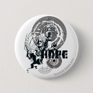 Blaue Laternen-Grafik 4 Button