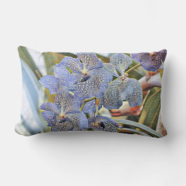 Blaue Lavander-Blume Lendenkissen