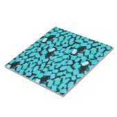 Blaue Lawine Fliese (Seite)