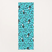 Blaue Lawinenmatte Yogamatte (Vorderseite)