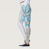 Blaue Leberblume Leggings (Links)