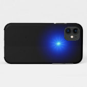 Blaue LED Case-Mate iPhone Hülle (Rückseite (Horizontal))