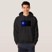Blaue LED Duckie Hoodie (Vorne ganz)