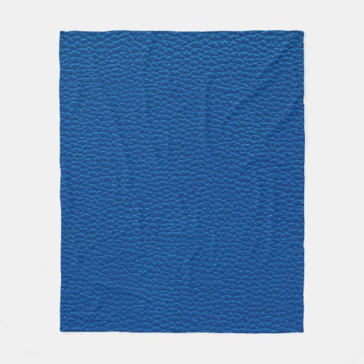 blaue Ledertextur Hintergrundleder,blau,textur Fleecedecke (Vorderseite)