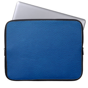 blaue Ledertextur Hintergrundleder,blau,textur Laptopschutzhülle