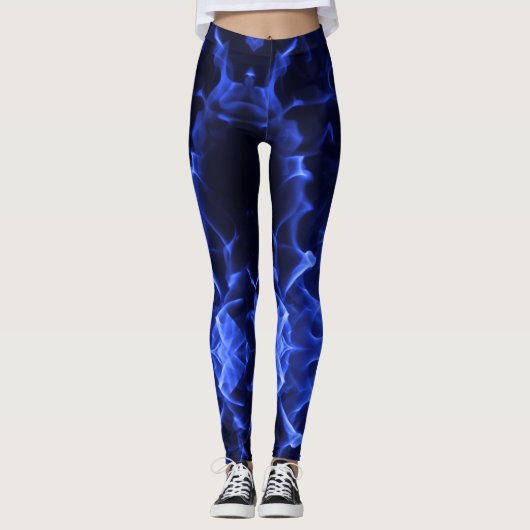 blaue Leggings (Vorderseite)