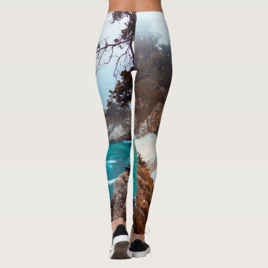 blaue Leggings (Rückseite)