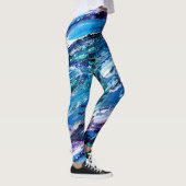Blaue Leggings (Rechts)