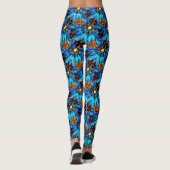 Blaue Leggings (Rückseite)