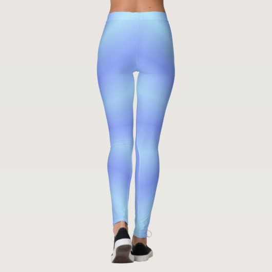 Blaue Leggings (Rückseite)