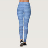 Blaue Leggings (Rückseite)