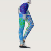 Blaue Leggings (Rechts)