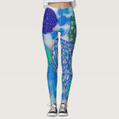 Blaue Leggings (Vorderseite)