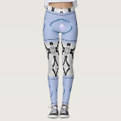 Blaue Leggings (Vorderseite)