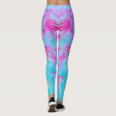 Blaue Leggings (Rückseite)
