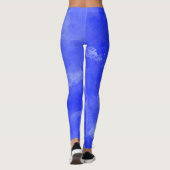 Blaue Leggings (Rückseite)