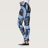 blaue Leggings (Links)